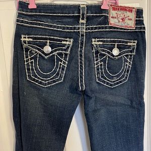 True religion straight leg jeans